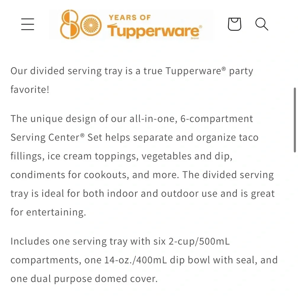Tupperware 🔍 piece